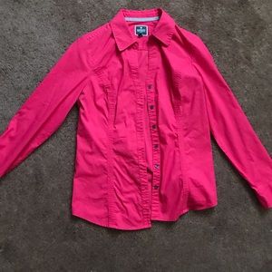 Long sleeved button down shirt